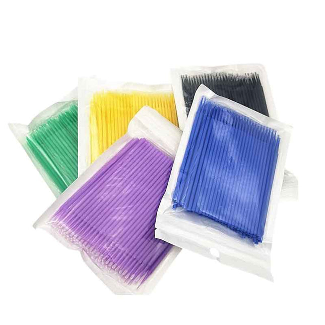 microbrush μίας χρήσης για βλεφαρίδες για εφαρμογή μικρής ποσότητας προϊόντος σε lash lift ή extensions