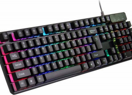 FanTech KR-6300 Ενσύρματο Gaming Πληκτρολόγιο με Φωτισμό Αγγλικό US
