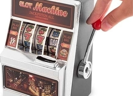 κουμπαράς slot machine σε χρώμα Μαύρο