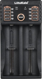 LiitoKala LII-202 USB Φορτιστής 2 Θέσεων για Li-ion Ni-MH Ni-Cd