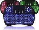 i8 Backlit Ασύρματο Mini Πληκτρολόγιο με Touchpad Αγγλικό US