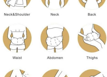 Συσκευές Μασάζ Shiatsu Συσκευή Μασάζ Shiatsu Αυχένα και Ώμων με Υπέρυθρη Θέρμανση Μαύρη