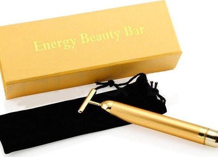 24K Gold Energy Beauty Bar Ράβδος Μασάζ Προσώπου Χρυσή