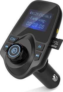 FM Transmitter Αυτοκινήτου T11 με Bluetooth και Οθόνη