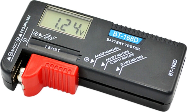 Bigstren BT-168D Ψηφιακός Μετρητής Μπαταριών 1.5V και 9V