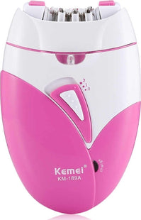 Kemei KM-189A Αποτριχωτική Μηχανή Epilator Σώματος με Φως