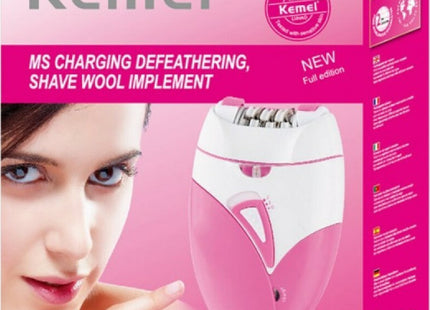 Kemei KM-189A Αποτριχωτική Μηχανή Epilator Σώματος με Φως