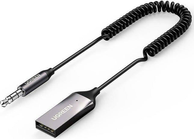 Αξεσουάρ Ήχου Αυτοκινήτου Ugreen Bluetooth Receiver 5.0 Αυτοκινήτου 70601 με Aux 3.5mm