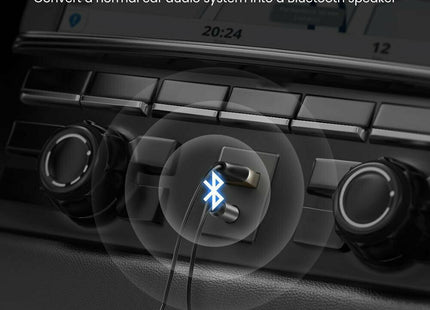 Ugreen Bluetooth Receiver 5.0 Αυτοκινήτου 70601 με Aux 3.5mm