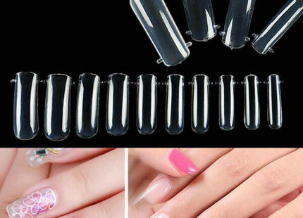 σετ διάφανων dual forms για χτίσιμο νυχιών με gel, acrygel ή ακρυλικό