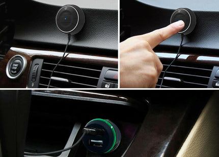 Αξεσουάρ Ήχου Αυτοκινήτου Bluetooth Receiver Αυτοκινήτου Jrbc01 με Aux, NFC και Φορτιστή Αναπτήρα