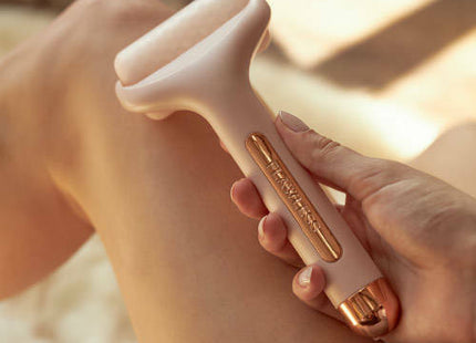 Flawless Ice Roller Προσώπου Ροζ για Δροσερό Μασάζ