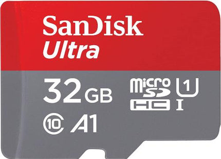 Κάρτες Μνήμης microSD SanDisk Ultra microSDHC 32GB Class 10 U1 A1 UHS-I με SD Adapter