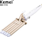 Kemei KM-1110 Πενταπλό Ψαλίδι Μαλλιών για Κυματιστά Μαλλιά 45W
