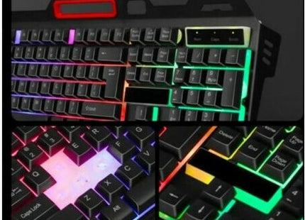 Σετ Πληκτρολόγιο και Ποντίκι CMK-198 Ενσύρματο Gaming Σετ Πληκτρολόγιο και Ποντίκι Αγγλικό US