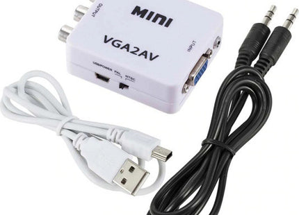 pc to tv av adapter