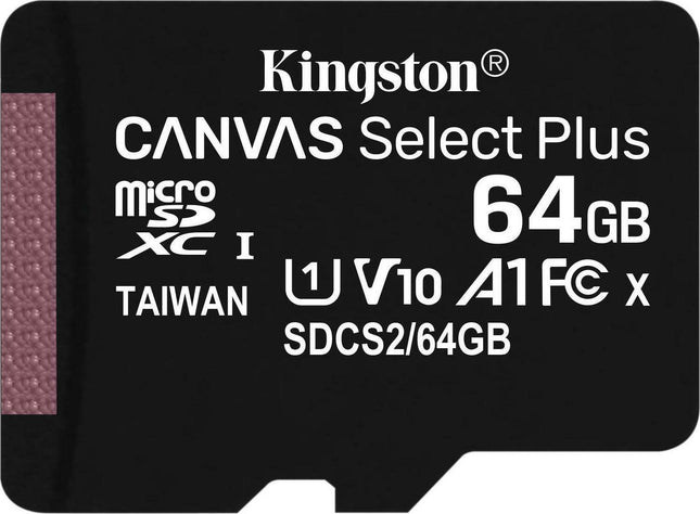 κάρτα μνήμης microSDXC 64GB με αντάπτορα SD για smartphone, tablet, φωτογραφικές μηχανές και συσκευές που υποστηρίζουν microSD