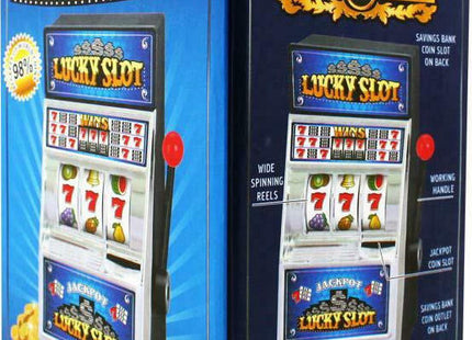 κουμπαράς slot machine Lucky Slot για διασκεδαστική αποταμίευση και διακόσμηση