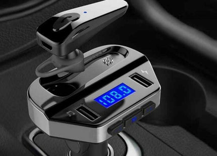 Andowl V6 FM Transmitter Αυτοκινήτου με Bluetooth και USB για ήχο αυτοκινήτου