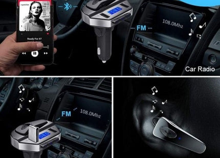 Andowl V6 FM Transmitter Αυτοκινήτου με Bluetooth και USB