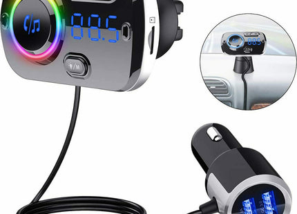 FM Transmitter Αυτοκινήτου BC49BQ με Bluetooth και Διπλό USB