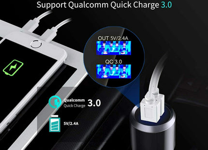 FM Transmitters Αυτοκινήτου FM Transmitter Αυτοκινήτου BC49BQ με Bluetooth και Διπλό USB