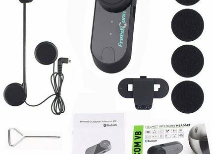 FreedConn Σύστημα Ενδοεπικοινωνίας Κράνους 800m με Bluetooth