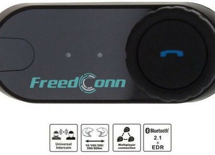 Ενδοεπικοινωνία Μηχανής FreedConn Σύστημα Ενδοεπικοινωνίας Κράνους 800m με Bluetooth