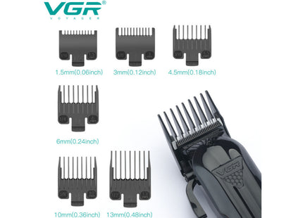 VGR V-282 professional hair clipper με πλαϊνό μοχλό ετοιμοπαράδοτο