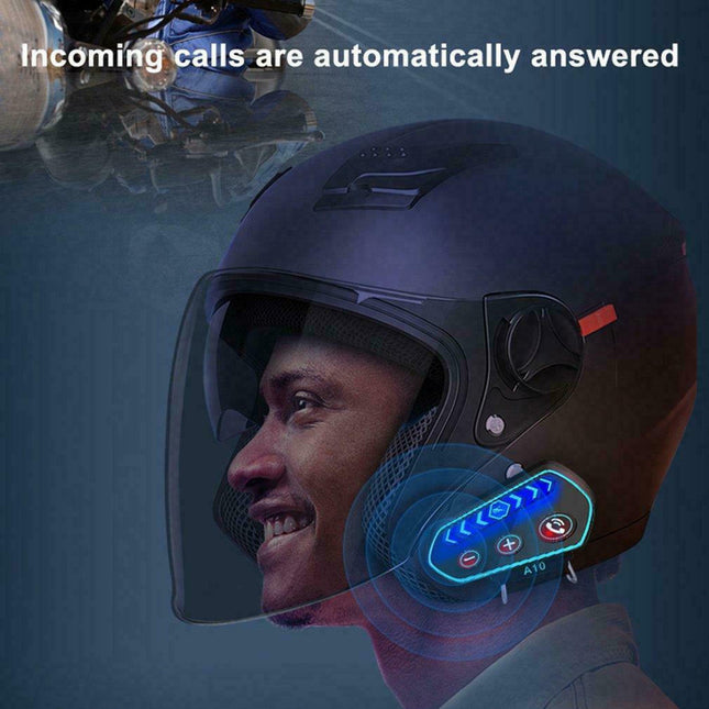 Ενδοεπικοινωνία Μηχανής Ασύρματο Bluetooth Κράνους A10 για Μοτοσυκλέτα