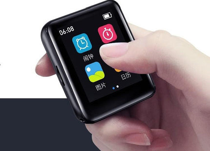 Μαύρο Ruizu M4 MP3 με Bluetooth και 1.8 ιντσών οθόνη Ελλάδα
