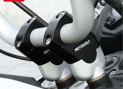 Αξεσουάρ Μοτοσυκλέτας Motowolf 3517MDL Αποστάτες Τιμονιού 22mm Μαύροι