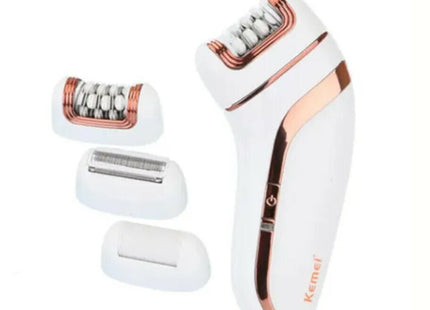 Kemei KM-1207 Επαναφορτιζόμενο Σετ Αποτρίχωσης Epilator για Σώμα
