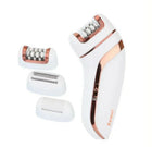 Kemei KM-1207 Επαναφορτιζόμενο Σετ Αποτρίχωσης Epilator για Σώμα