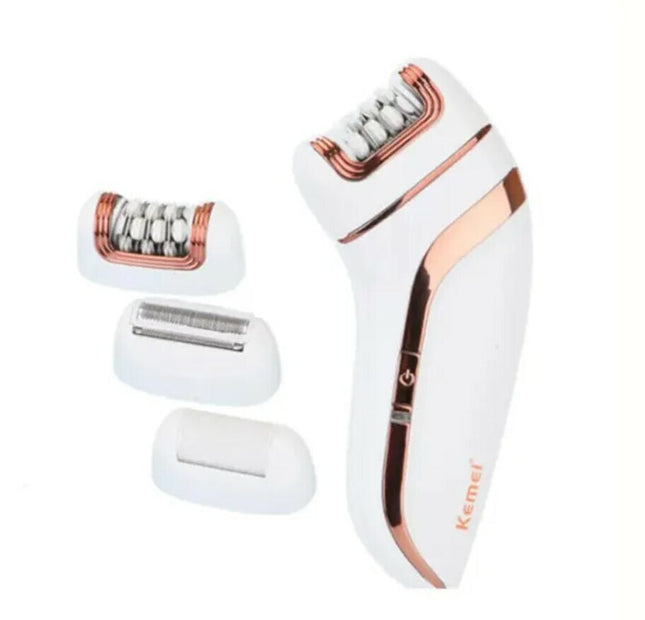 Kemei KM-1207 Επαναφορτιζόμενο Σετ Αποτρίχωσης Epilator για Σώμα
