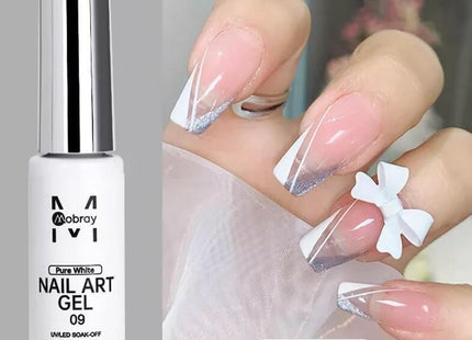 σετ nail art gel liner με λεπτό πινελάκι για λεπτές γραμμές, σχέδια και διακόσμηση νυχιών