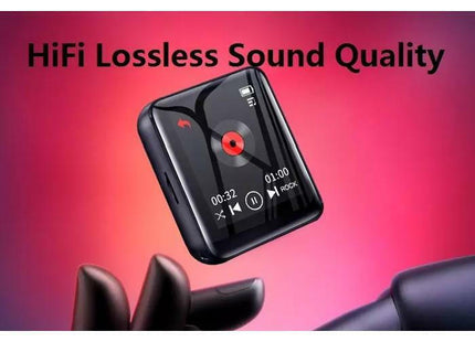 Ruizu M4 interface οθόνης αφής και μενού Bluetooth