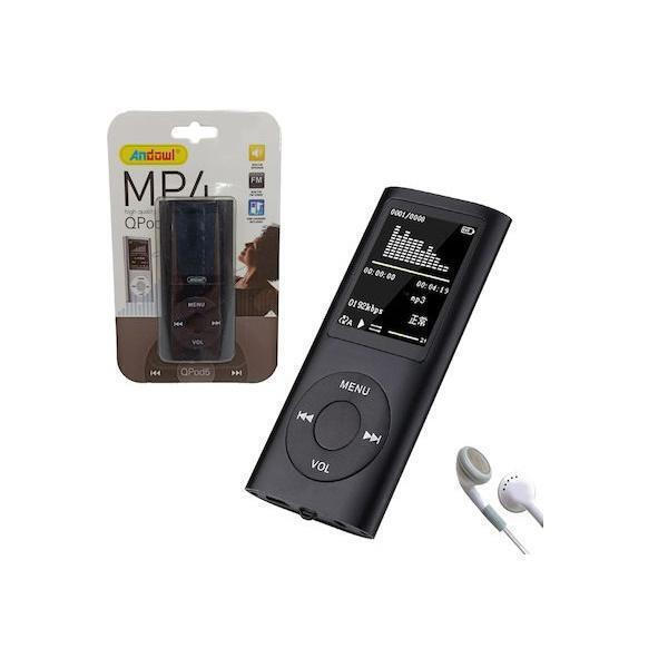 Φορητό MP4 player με ραδιόφωνο FM και ακουστικά Ελλάδα