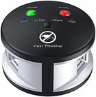 Weitech Pest Repeller συσκευή υπερήχων απώθησης τρωκτικών σε μαύρο και λευκό χρώμα