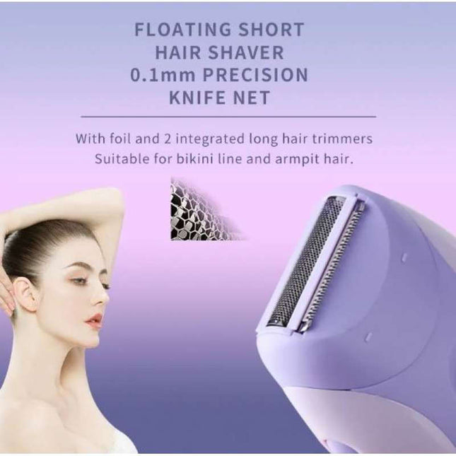 σετ αποτρίχωσης epilator σώματος για αποτρίχωση σε πόδια, χέρια και σώμα