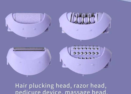 σετ αποτρίχωσης epilator σώματος για αποτρίχωση σε πόδια, χέρια και σώμα