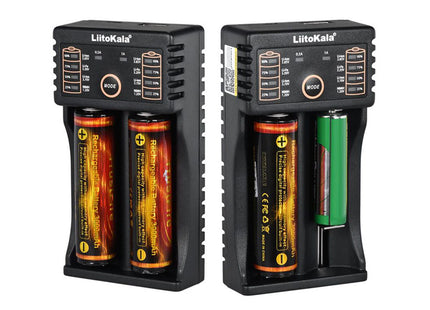LiitoKala LII-202 USB Φορτιστής 2 Θέσεων για Li-ion Ni-MH Ni-Cd