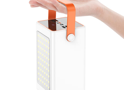 Hoco J107 portable power station 90000mAh leather strap