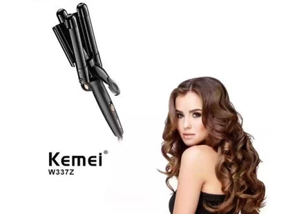 Kemei W337Z Τριπλό Ψαλίδι Μαλλιών για Κυματιστά Μαλλιά 25mm