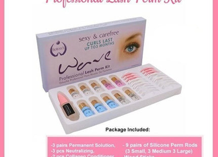 σετ ανόρθωσης βλεφαρίδων για lash lift σε φυσικές βλεφαρίδες με pads και λοσιόν