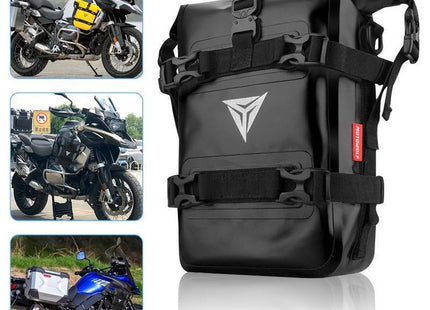 Αξεσουάρ Μοτοσυκλέτας Motowolf Αδιάβροχη Τσάντα Μοτοσυκλέτας 8L Πλαϊνό Σαμάρι Μαύρο