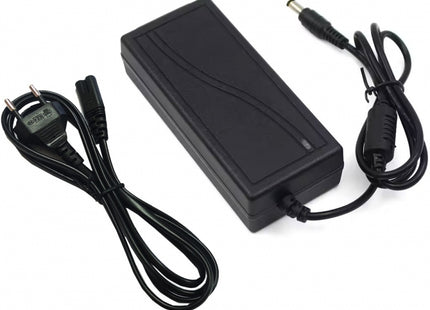 Μαύρο DM Pro power adapter 12V 5A με καλώδιο τροφοδοσίας και DC βύσμα