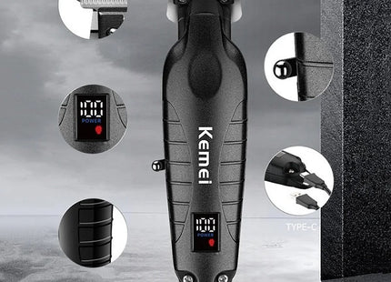 Kemei KM-2293 black professional trimmer ετοιμοπαράδοτο