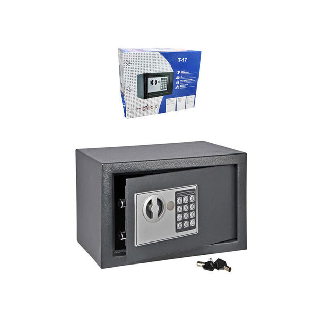 T-17 Ψηφιακό Χρηματοκιβώτιο 25x19x19cm με Κλειδί 2.5kg