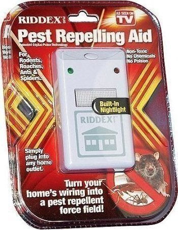 Riddex Pest Repelling Aid συσκευή απώθησης τρωκτικών σε συσκευασία
